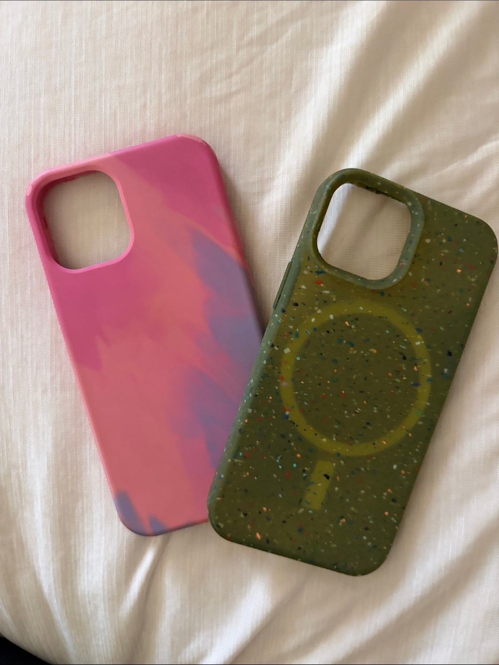 OTTERBOX Pink & Olive Green iPhone 13 mini Case Duo